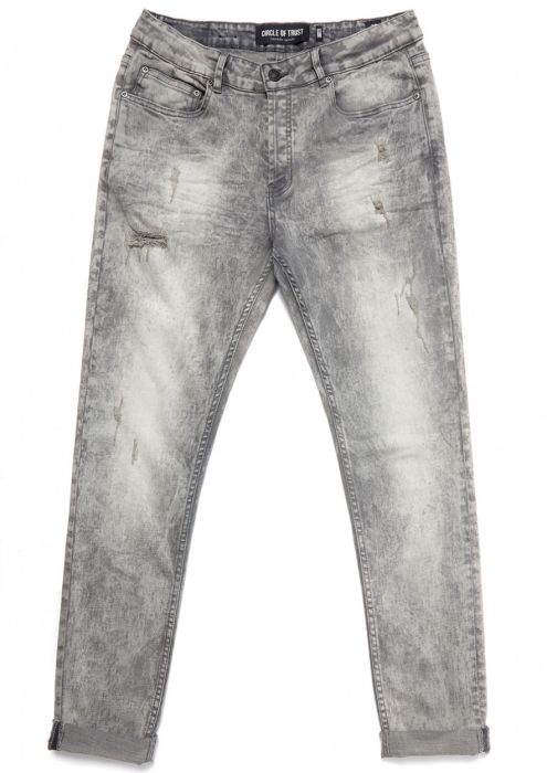Men's Skinny Jeans Jagger Grey Smog | Circle Of Trust official webshop