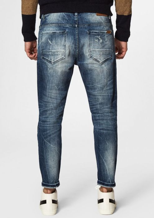 Jimmy Tornado Blue - Loose Tapered Fit