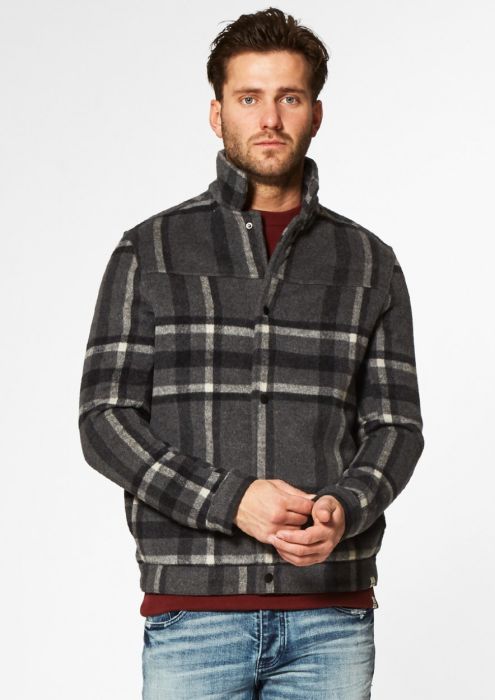 Tord jacket Charcoal Check