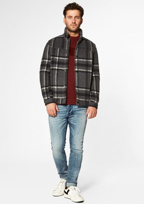 Tord jacket Charcoal Check