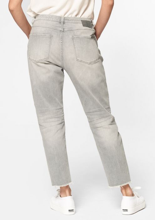 Amber Concrete Grey - Baggy Tapered Fit