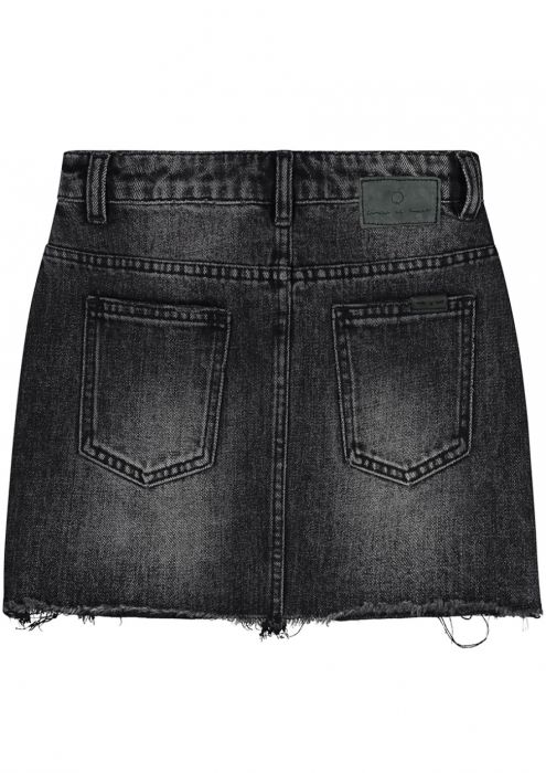 Girls Mimi Skirt Black Denim