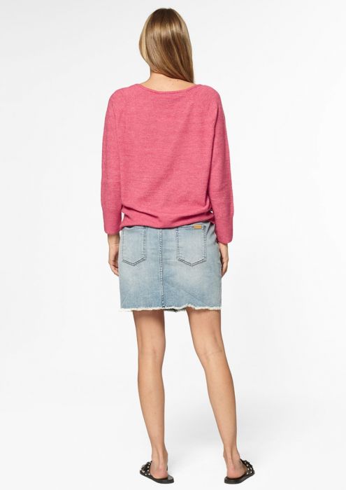 Robin Loose Fit Sweater Roze