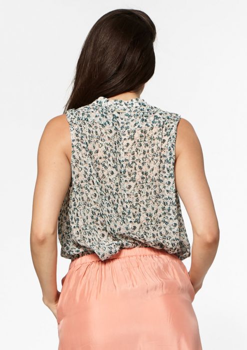 Holly Top Met All-Over Print
