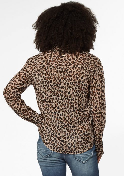 Maisy Blouse Leopard Print