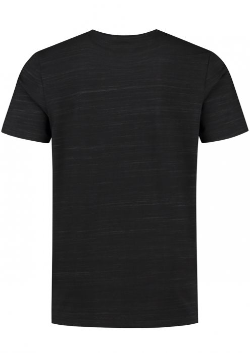 Lasse T-Shirt met Borstzak Zwart