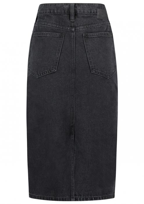 Wendy Vintage Denim Skirt Black 