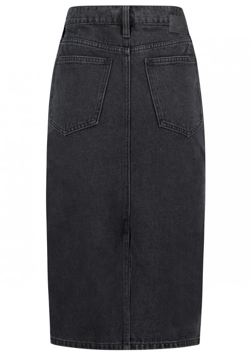 Wendy Vintage Denim Rok Zwart