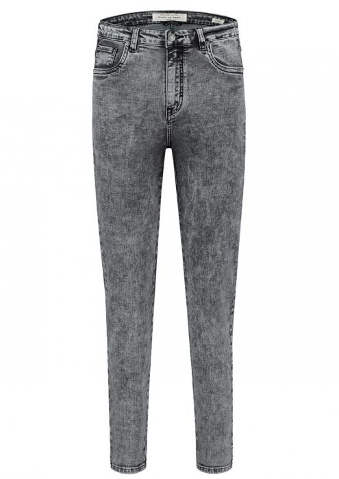 Chloe Mom Jeans Clash of Grey - Tapered Fit