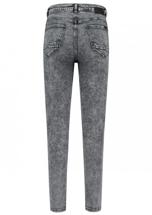 Chloe Mom Jeans Clash of Grey - Tapered Fit