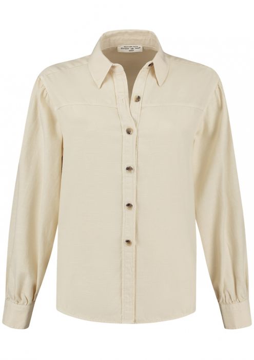 Peggie Blouse Poached Egg