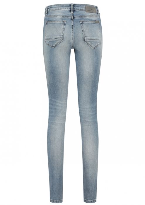 Poppy Blue Weather - Mid Rise Skinny Fit