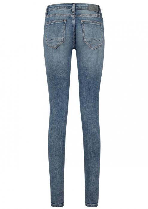 Poppy Worn Out Blue - Mid Rise Skinny Fit