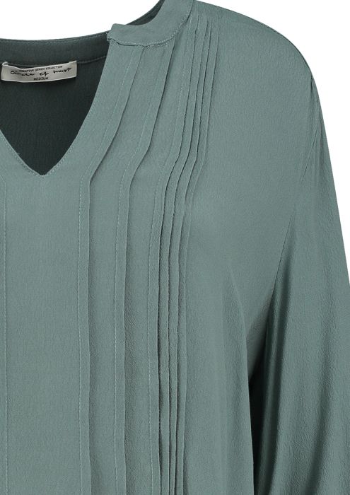 Lucy Blouse Steel Green