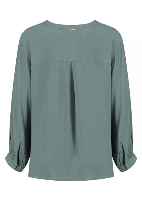 Lucy Blouse Steel Green