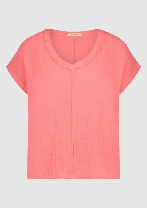GIRLS JANICE TOP Coral