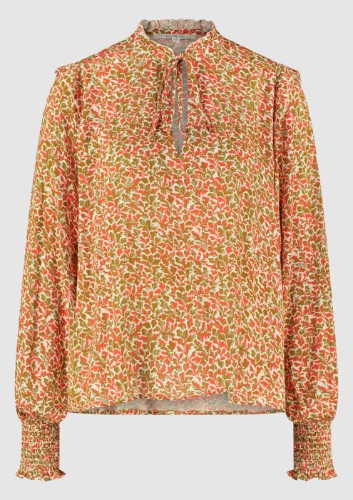 Roos Blouse Spring Forest