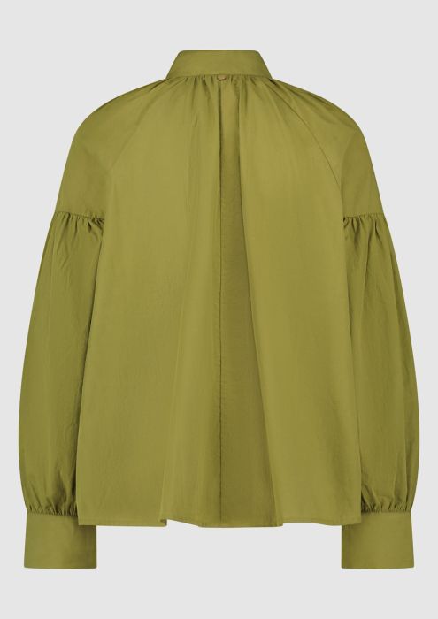 Xeni Blouse Olive Green