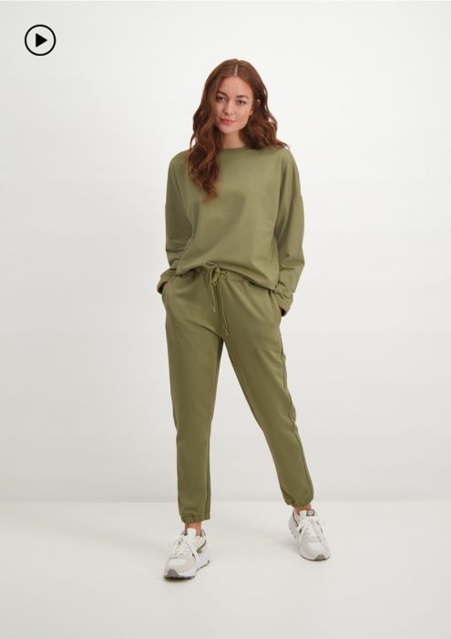 Lux Jogging Pant Dried Herb