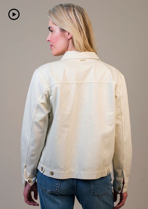 Faye Jacket Antique White
