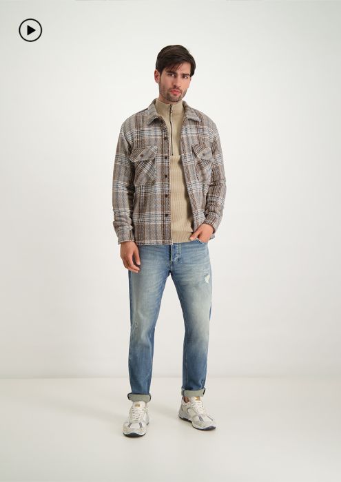 Jimmy Iris Blue - Loose Tapered Fit