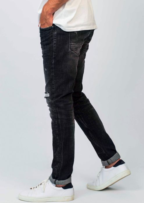 Jagger black jeans with damage for men Circle Of Trust official