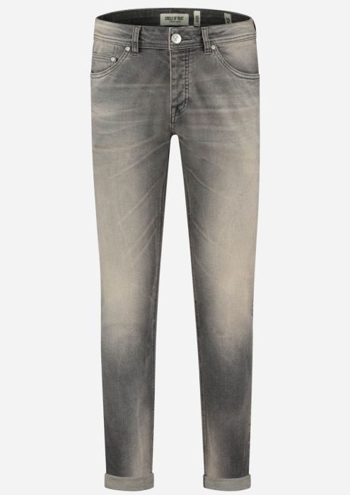 Jagger Coyote Grey - Mid Rise Slim-Fit