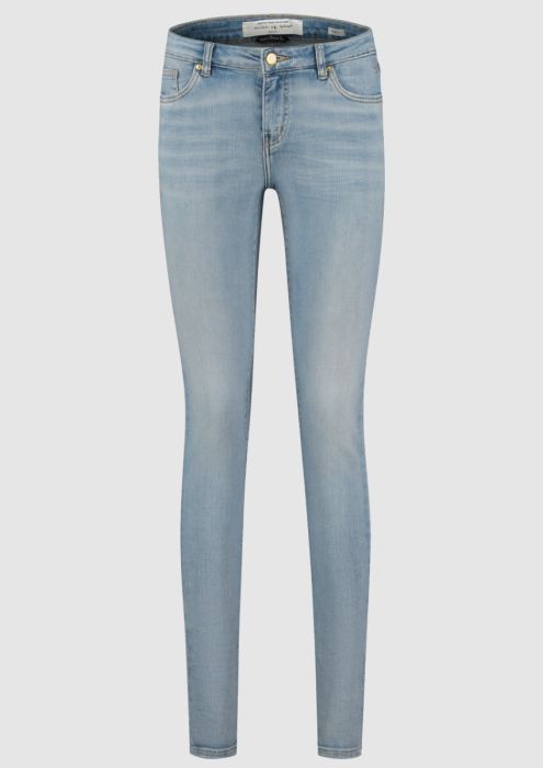 Poppy Washed Out Blue - Mid Rise Skinny Fit
