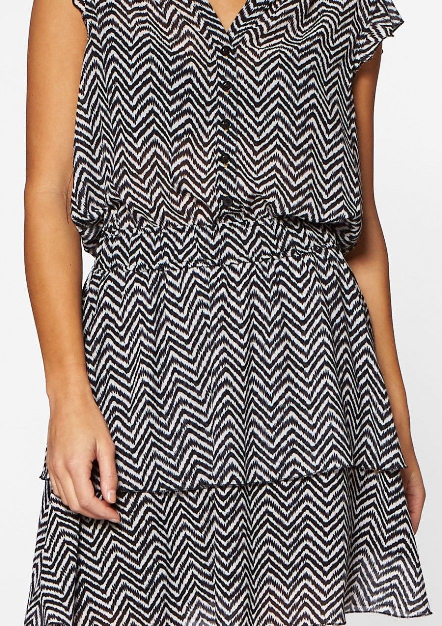 Breezy summer dress for women Gaby Crazy Zebra Circle Of Trust official webshop