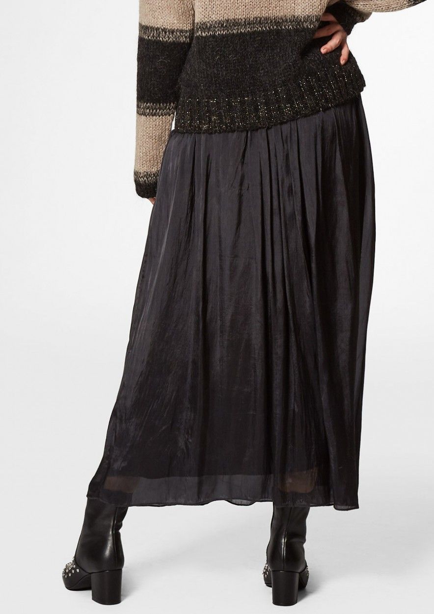 Abbie Skirt Dark Asphalt