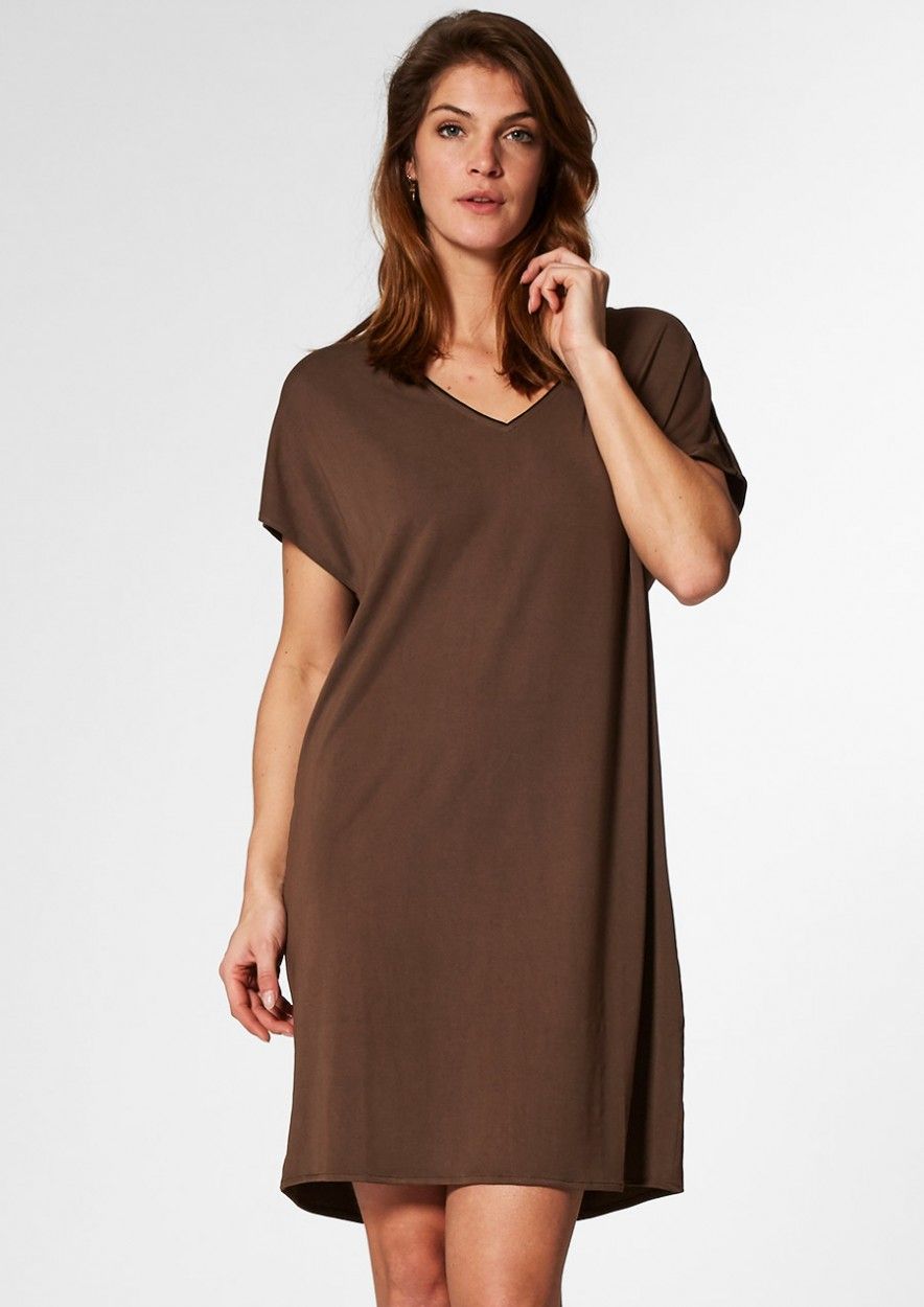 Juda Dress Raw Umber