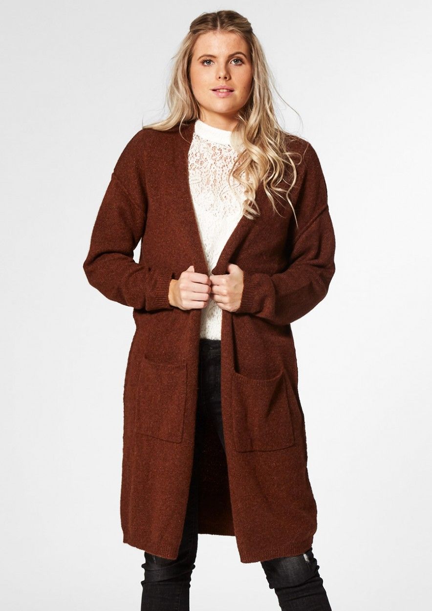 Nowy Cardigan Rusty Brown