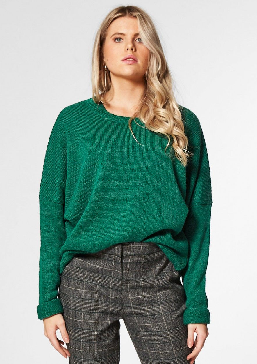 Aliz Knit Green Edge