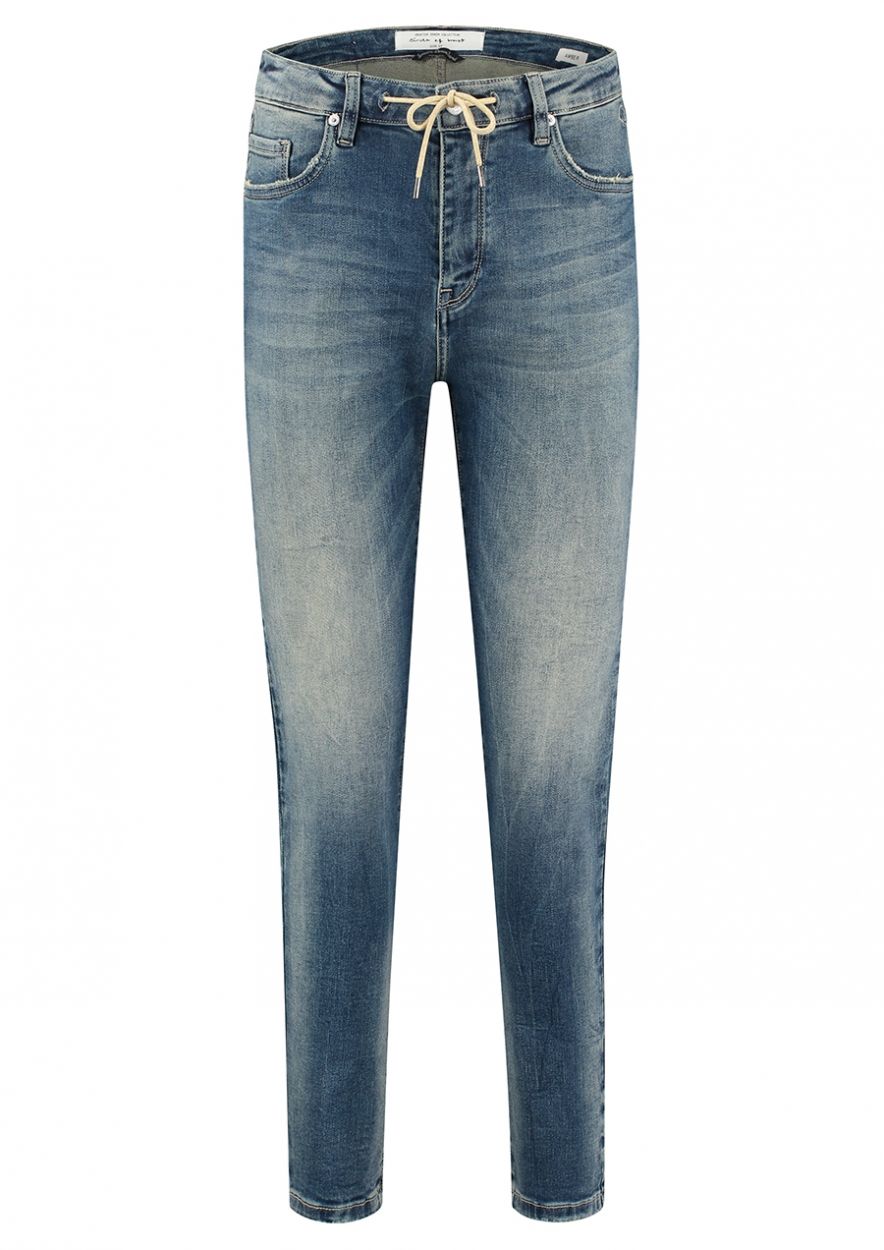 受注限定amber straight denim-