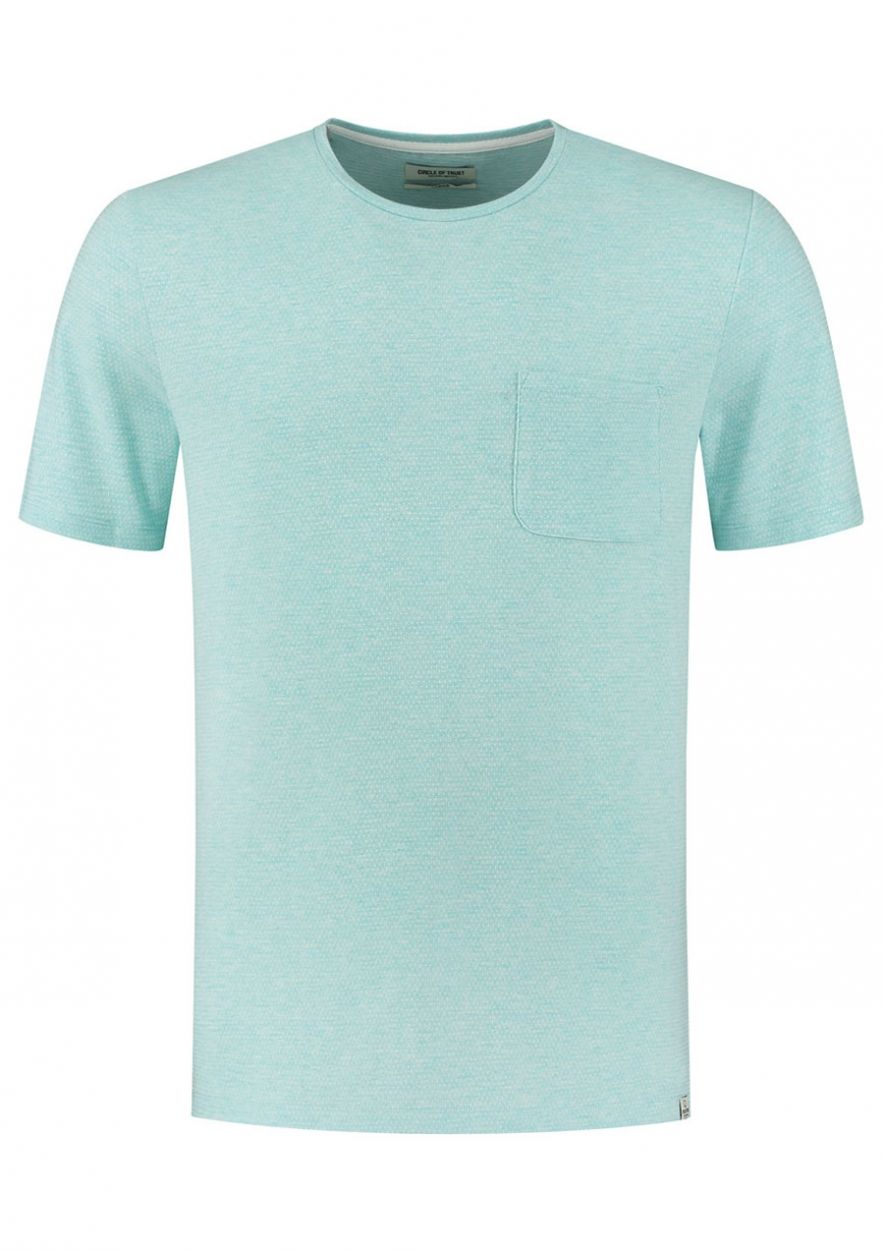 Travis light blue men s t shirt with chest pocket Circle Of