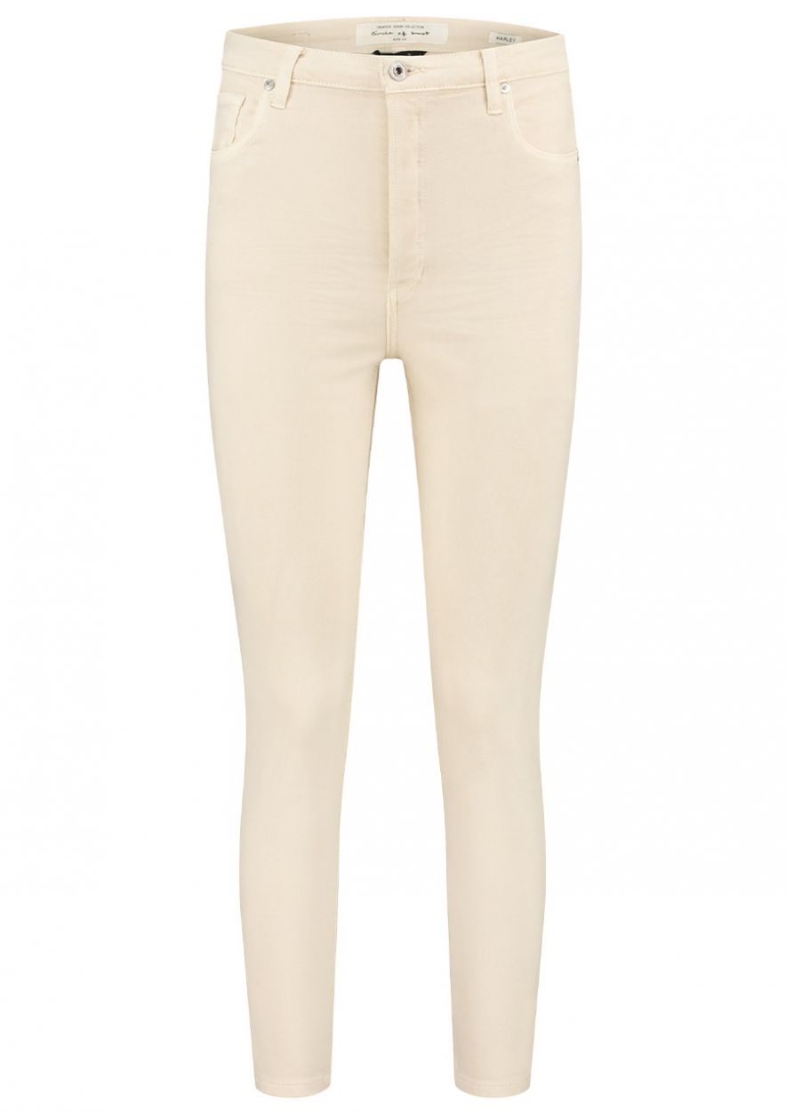 Cream colored skinny jeans 2025