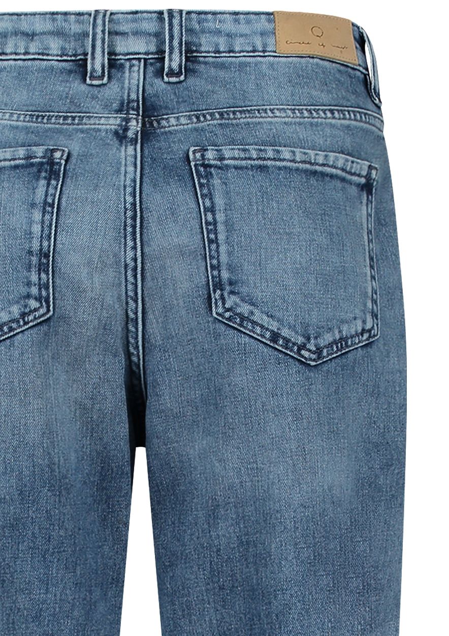 Perceptueel plotseling Geboorte geven Lauren blauwe cropped jeans met relaxed mom fit voor dames | Circle Of  Trust official webshop
