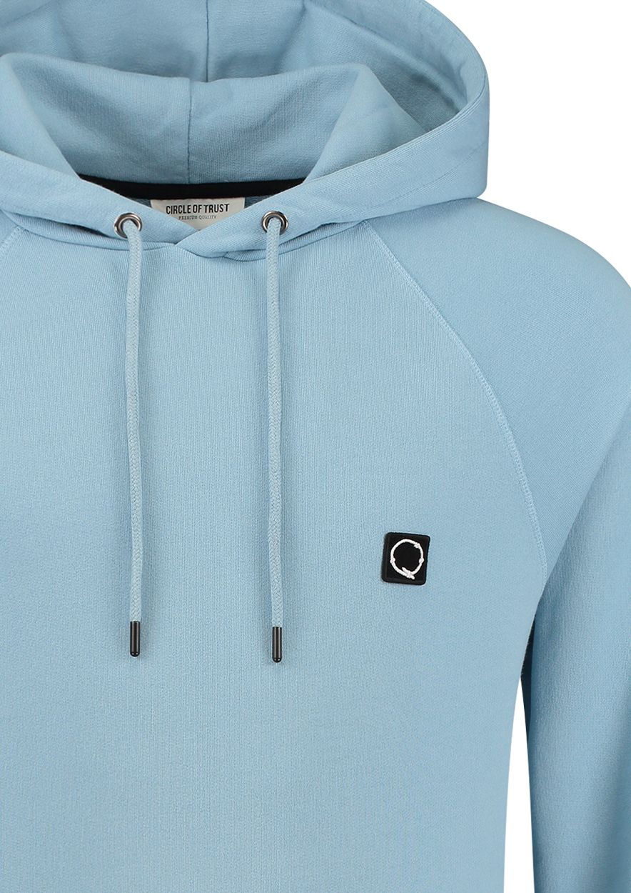 Dex light blue men's hoodie made from organic cotton | Circle Of Trust  official webshop