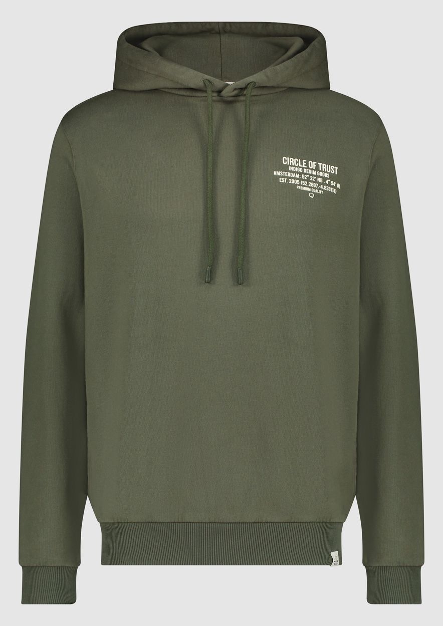 Glenn green hoodie for men Circle Of Trust official webshop