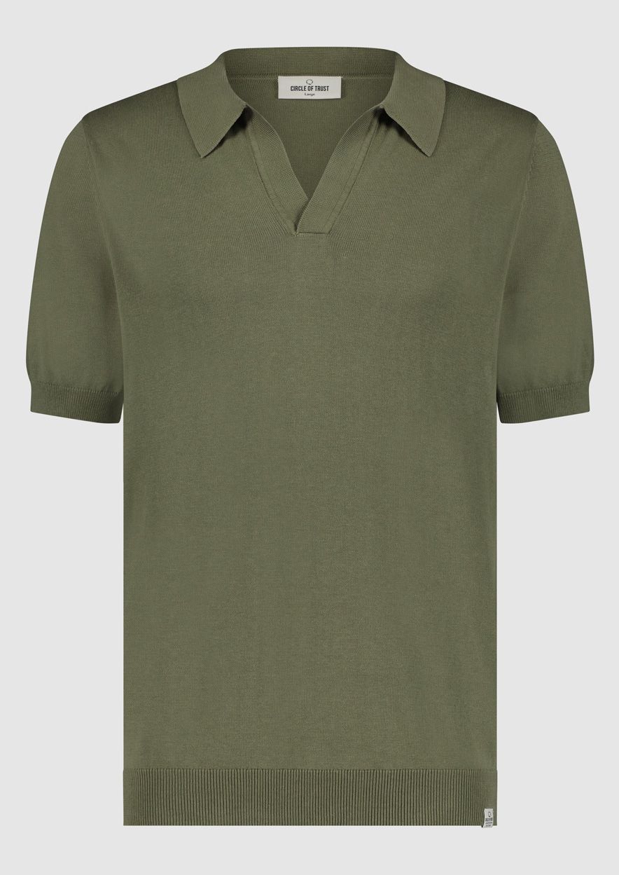 Gebreide polo outlet heren