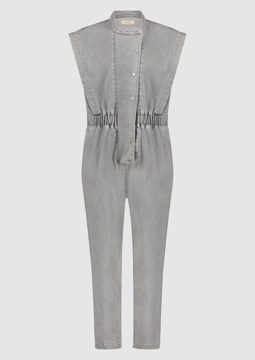 Wereldwijd Tom Audreath eenzaam Phoenix vintage grey denim jumpsuit with a relaxed fit for women | Circle  Of Trust official webshop