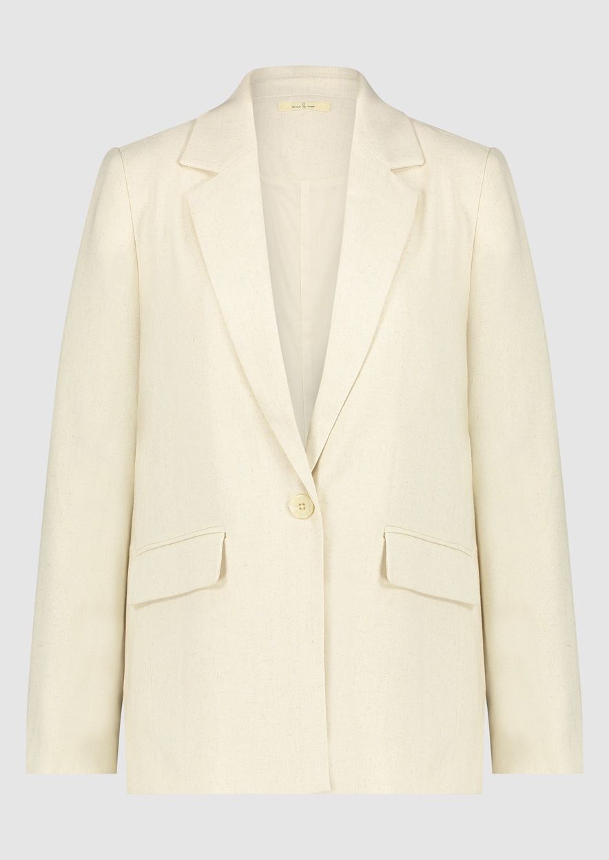 Girls Nora Blazer Soft White