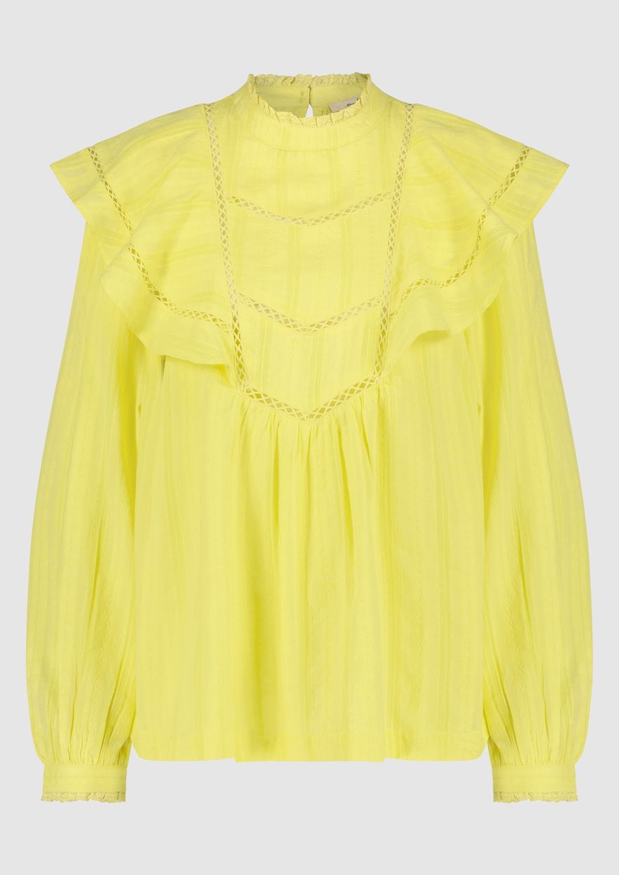 Yellow blouse deals