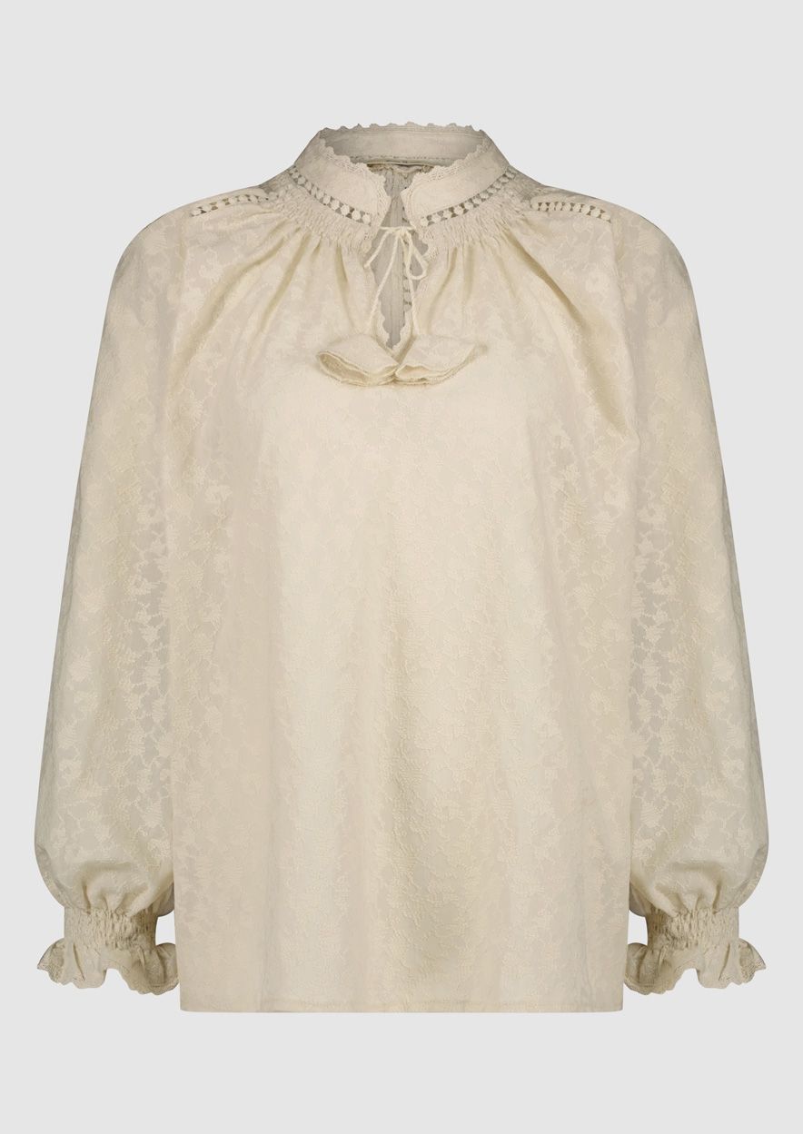 Lauryn Blouse Poached Egg