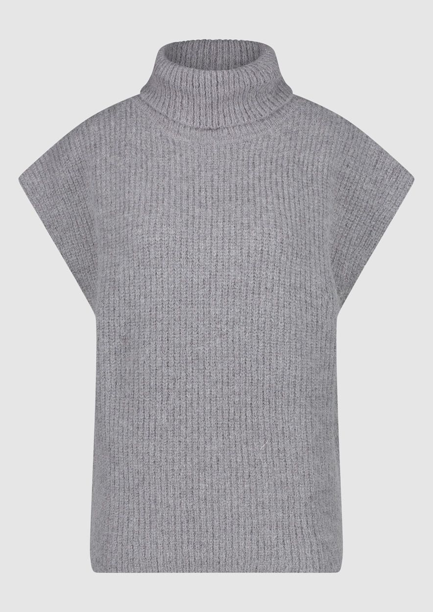 Mace Knit Grey Melange