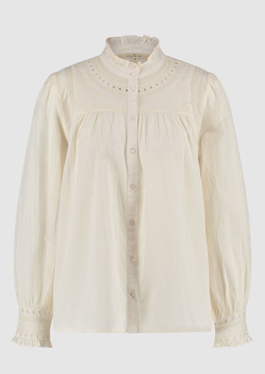 Girls Remi Blouse Poached egg