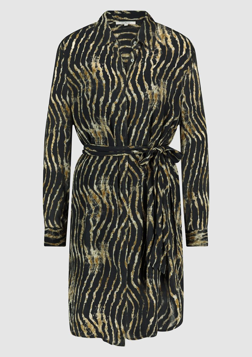 Joanna Dress Bronze Tiger