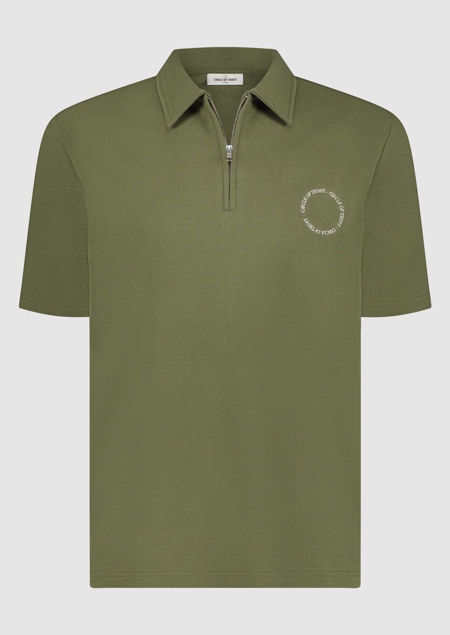 Casper polo Olive Leaf