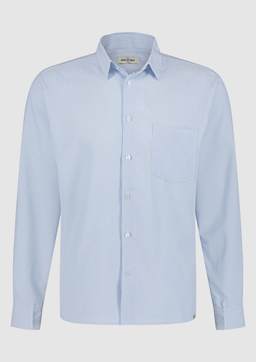 Leon Shirt Blue Breeze