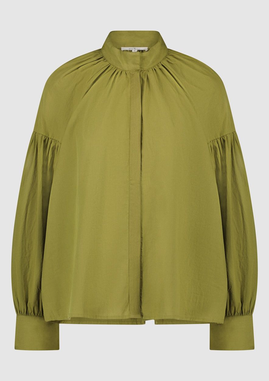 Xeni Blouse Olive Green